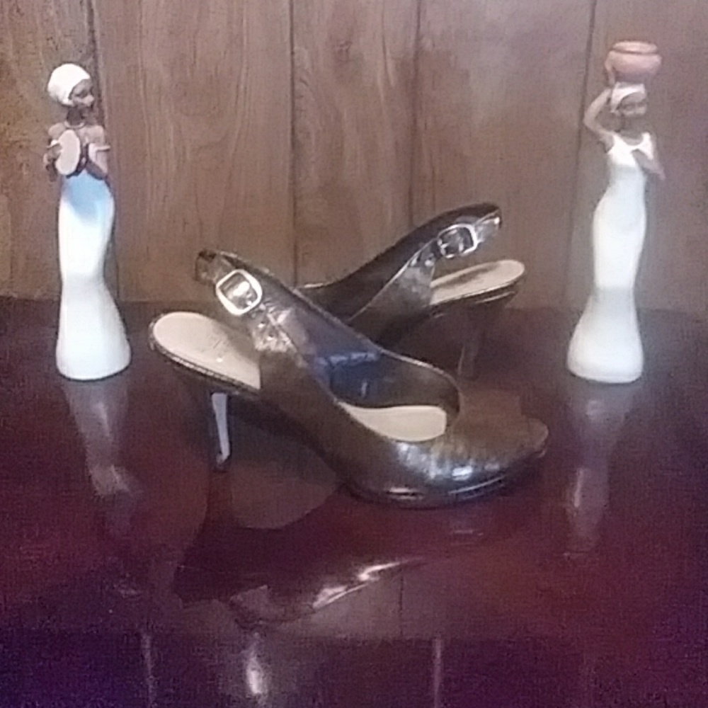 Alex Marie Bronze High Heels